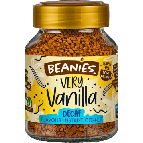 Разтворимо кафе Beanies с аромат на ванилия Безкофеин, 50гр.