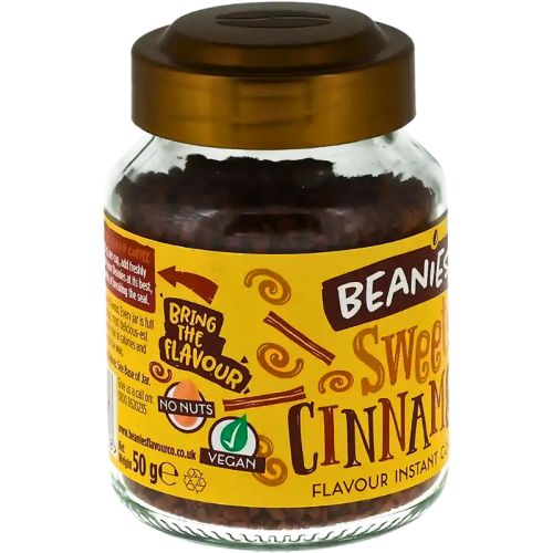 Разтворимо кафе Beanies с аромат на сладка канела, 50гр.