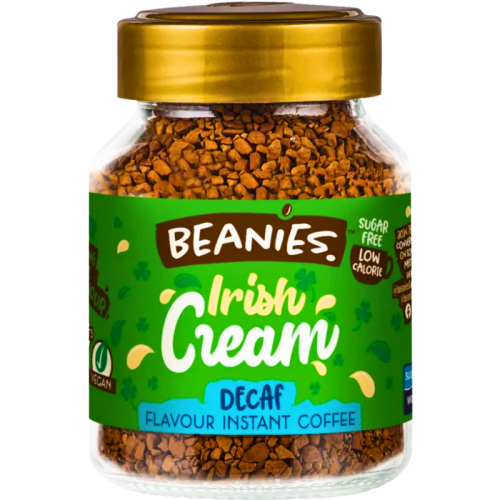 Разтворимо кафе Beanies с аромат на ирландско капучино Безкофеин, 50гр.