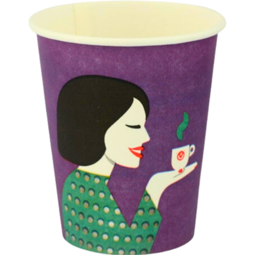 Картонени чаши 180/6 Ковим микс, 3000бр