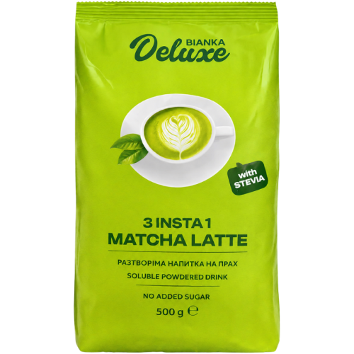 Инстантна напитка Bianka Deluxe Matcha Latte, 0.500кг
