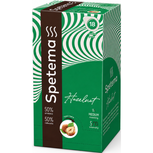 Кафе дози Spetema Hazelnut съвместими с E.S.E, 18 дози