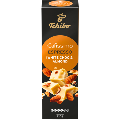 Кафе капсули Tchibo Cafissimo White choc and almond, 10 капсули