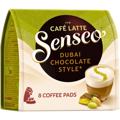 Кафе дози Senseo Caffe Latte Dubai Chocolate, 8 дози