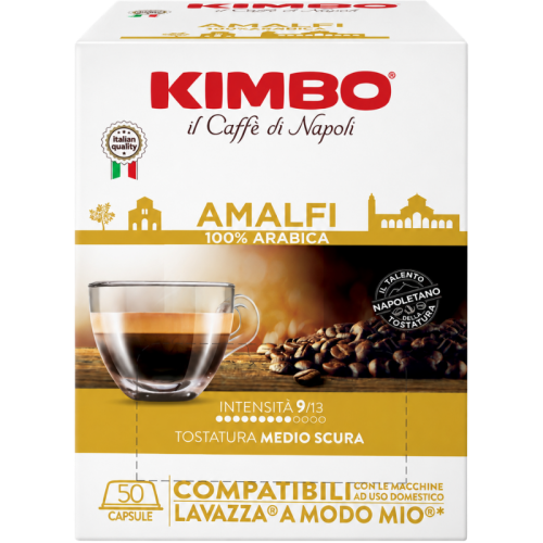 Кафе капсули Kimbo Amalfi AMM, 50 капсули 