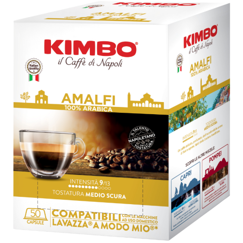 Кафе капсули Kimbo Amalfi AMM, 50 капсули 