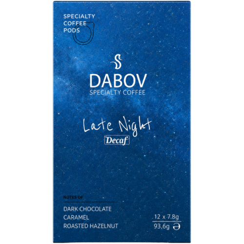 Кафе дози Dabov Specialty Coffe Late Night Decaf, 12 дози
