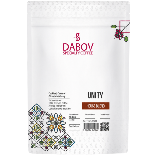 Кафе на зърна Dabov Specialty Coffe Unity, 0.200кг