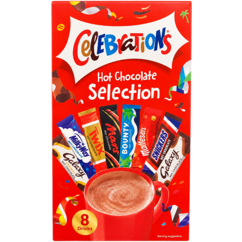 Инстантен горещ шоколад Celebrations Selection, 8 напитки
