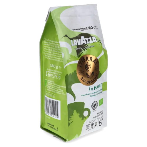Мляно кафе Lavazza Tierra Bio Organic For Planet, 180 г