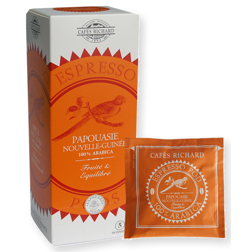 Кафе дози Cafes Richard Papouasie Nouvelle-Guinée E.S.E., 25 бр.