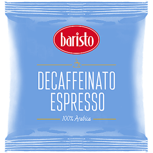 Кафе дози Baristo Decaffeinato Espresso E.S.E., 150 бр., 100% Арабика без кофеин