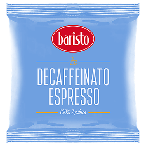 Кафе дози Baristo Decaffeinato Espresso E.S.E., 150 бр., 100% Арабика без кофеин
