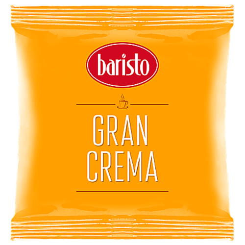 Кафе дози Baristo Gran Crema Espresso E.S.E., 150 бр., 52% Арабика и 48% Робуста
