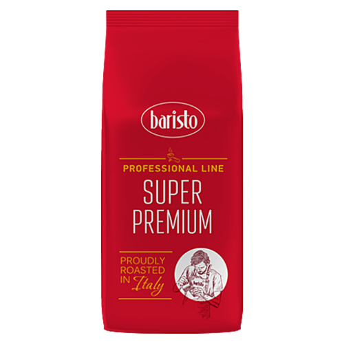 Кафе на зърна Baristo Premium Bar Espresso, 1 кг, 81% Арабика и 19% Робуста