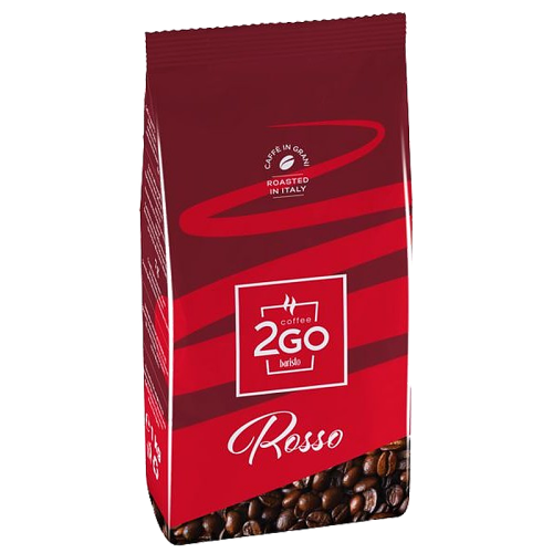 Кафе на зърна Baristo 2GO Rosso, 1 кг, Арабика и Робуста