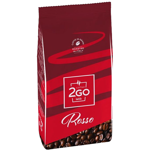 Кафе на зърна Baristo 2GO Rosso, 1 кг, Арабика и Робуста