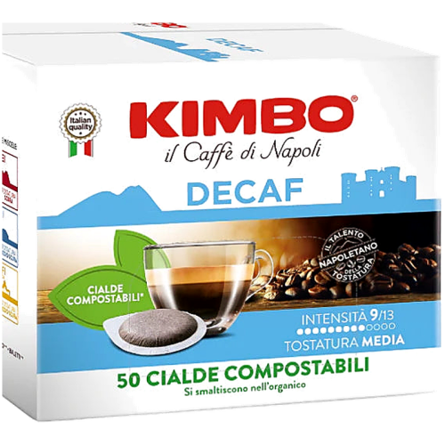 Кафе дози Kimbo Decaffeinato E.S.E., 50 бр., без кофеин