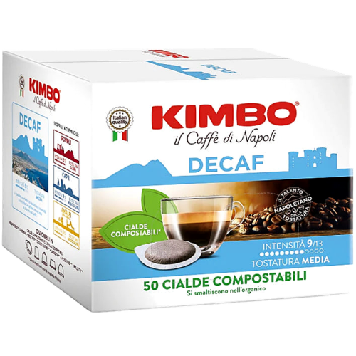 Кафе дози Kimbo Decaffeinato E.S.E., 50 бр., без кофеин