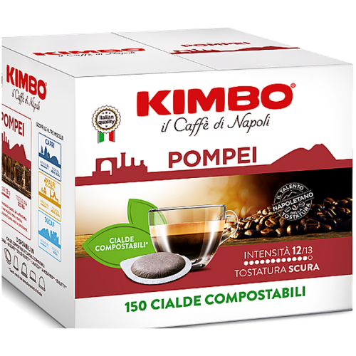 Кафе дози Kimbo Pompei E.S.E., 150 бр., Арабика и Робуста