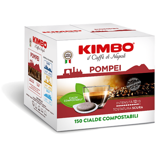 Кафе дози Kimbo Pompei E.S.E., 150 бр., Арабика и Робуста