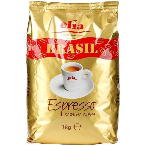Кафе на зърна Elia Brasil Espresso, 1 кг