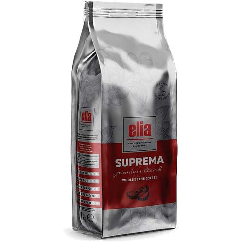 Кафе на зърна Elia Suprema, 1 кг, Арабика и Робуста