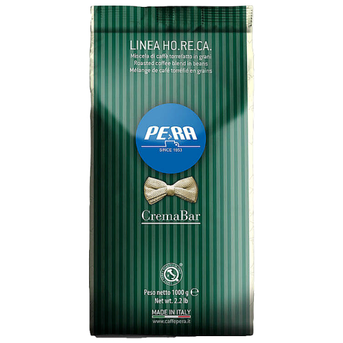 Кафе на зърна Pera Crema Bar, 1 кг, 30% Арабика и 70% Робуста