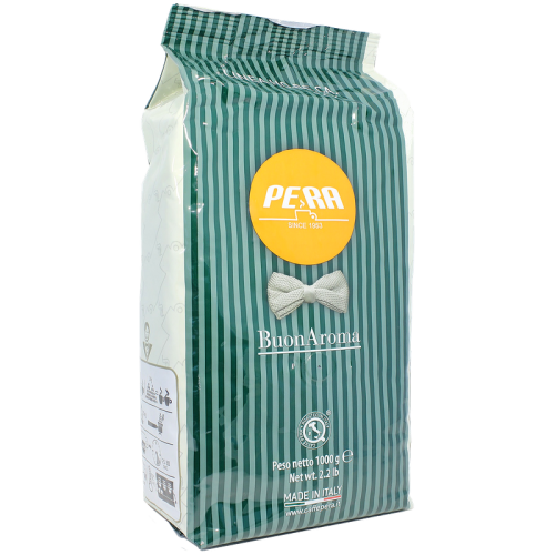 Кафе на зърна Pera Buon Aroma, 1 кг, 65% Арабика и 35% Робуста