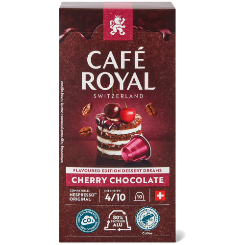 Кафе капсули Cafe Royal Cherry Chocolate за Nespresso Original, 10 бр., 100% Арабика