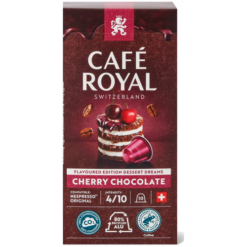 Кафе капсули Cafe Royal Cherry Chocolate за Nespresso Original, 10 бр., 100% Арабика