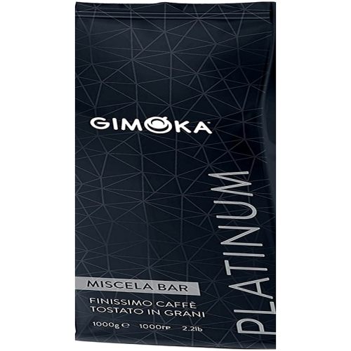 Кафе на зърна Gimoka Platinum, 1 кг, 70% Арабика и 30% Робуста