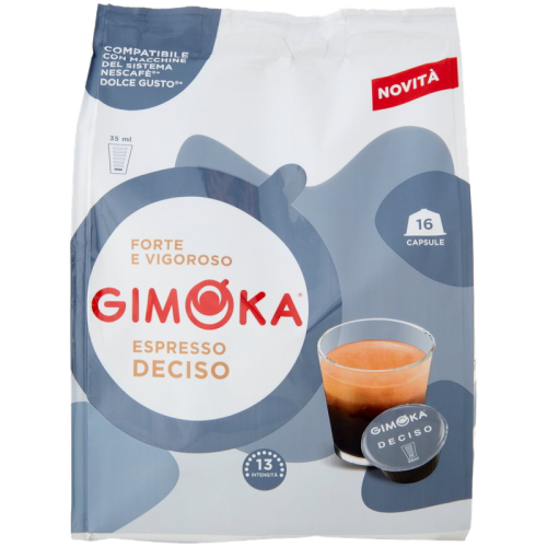 Кафе капсули Gimoka Deciso Dolce Gusto, 16 бр.