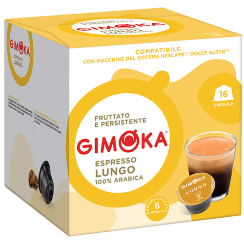 Кафе капсули Gimoka Lungo Dolce Gusto, 16бр.