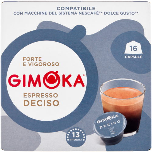 Кафе капсули Gimoka Deciso Dolce Gusto, 16 бр.