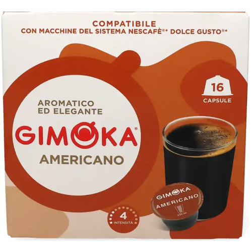 Кафе капсули Gimoka Americano Dolce Gusto, 16бр.