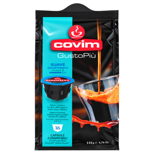 Кафе капсули Covim Decaffeinato Dolce Gusto, 16бр.
