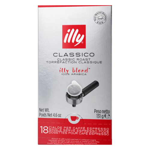 Кафе дози Illy Espresso CLASSICO 18 бр,
