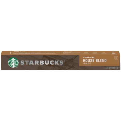 Кафе капсули Starbucks, Lungo House Blend,10бр.,Nespresso
