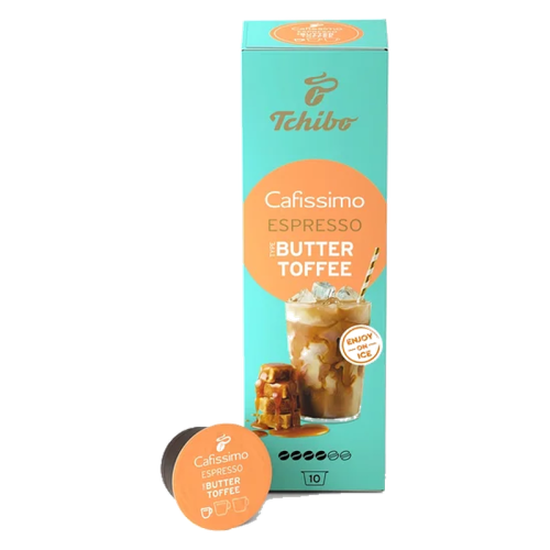 Кафе капсули Tchibo Cafissimo Espresso Butter Toffee, 10 бр.