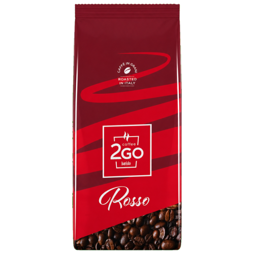 Кафе на зърна Baristo 2GO Rosso, 1 кг, Арабика и Робуста