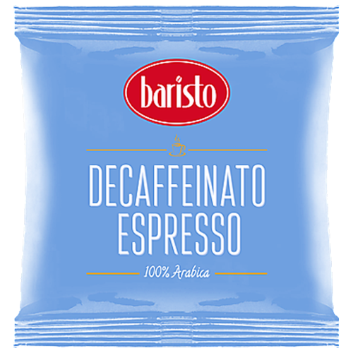 Кафе дози Baristo Decaffeinato Espresso E.S.E., 150 бр., 100% Арабика без кофеин