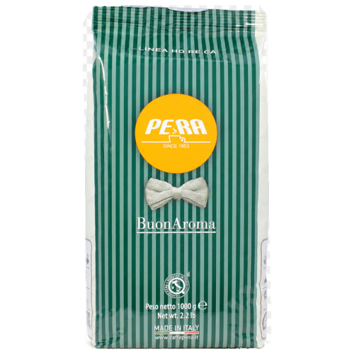 Кафе на зърна Pera Buon Aroma, 1 кг, 65% Арабика и 35% Робуста
