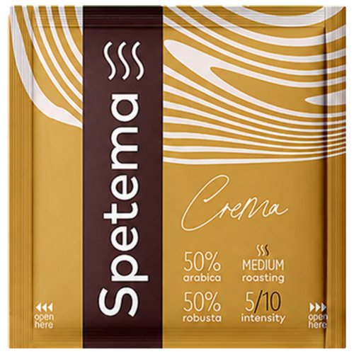 Кафе дози Spetema Espresso Crema E.S.E., 50 бр., 50% Арабика и 50% Робуста