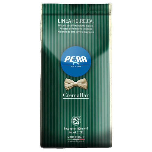 Кафе на зърна Pera Crema Bar, 1 кг, 30% Арабика и 70% Робуста