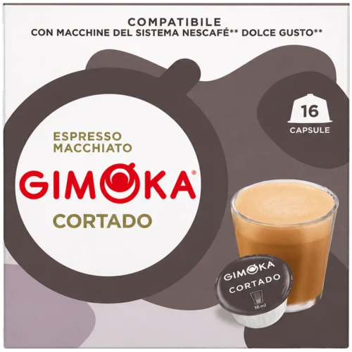 Кафе капсули Gimoka Cortado за Dolce Gusto, 16 бр.