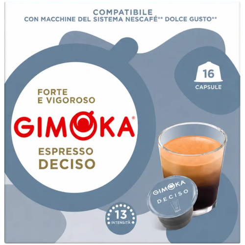 Кафе капсули Gimoka Deciso за Dolce Gusto, 16 бр.
