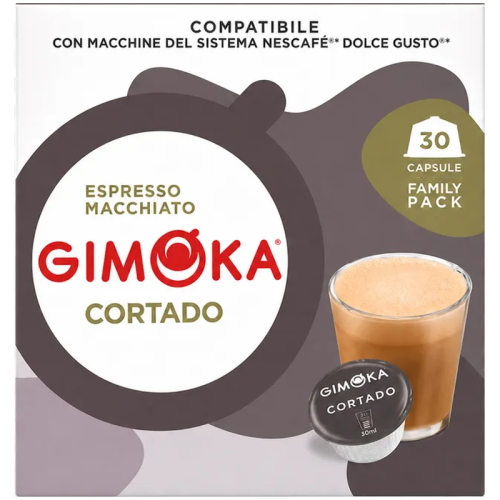 Кафе капсули Gimoka Cortado за Dolce Gusto, 30 бр.
