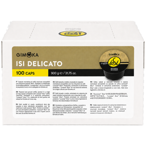 Кафе капсули Gimoka Delicato за Lavazza Blue, 100 бр.