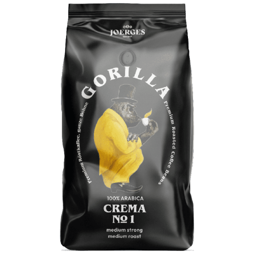 Кафе на зърна Gorila Crema N1, 1кг.